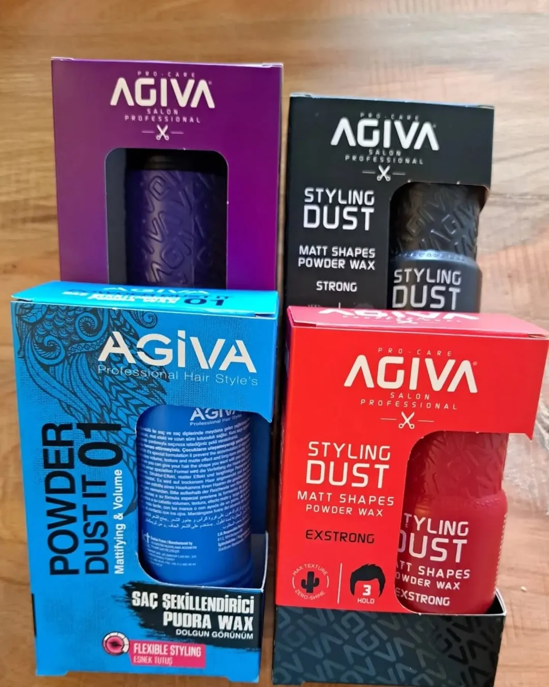 پودر حالت دهنده مو آگیوا