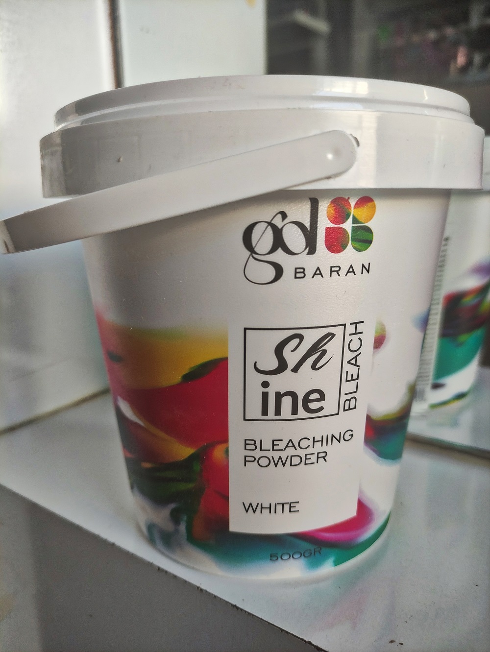 پودر دکلره گلباران سفیدمدل  500 گرمی