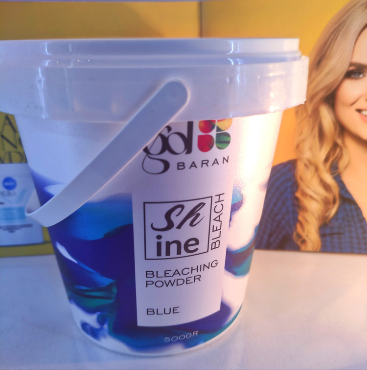 پودر دکلره گلباران مدل آبی