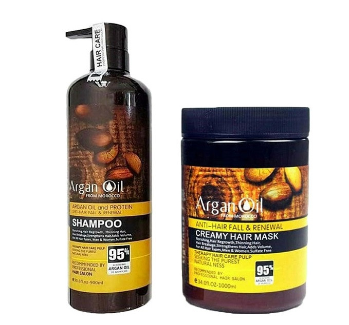 شامپو و ماسک مو آرگان بدون سولفات