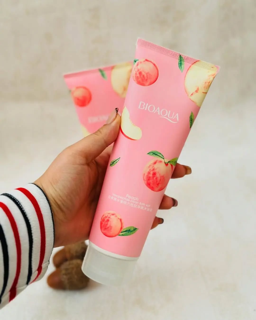 نمک بدن هلو