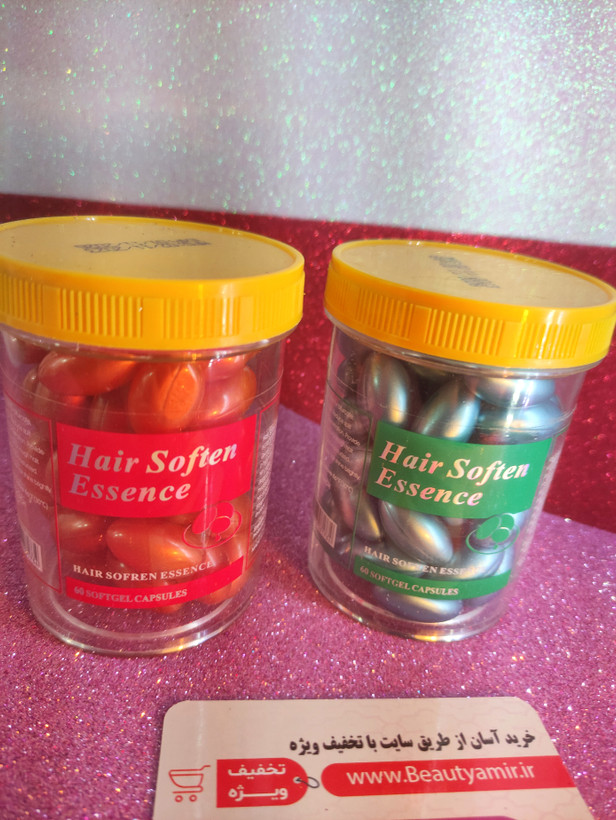 کپسول نرم کننده رنگ مو