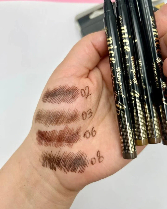 هاشور ابرو 4 خطه