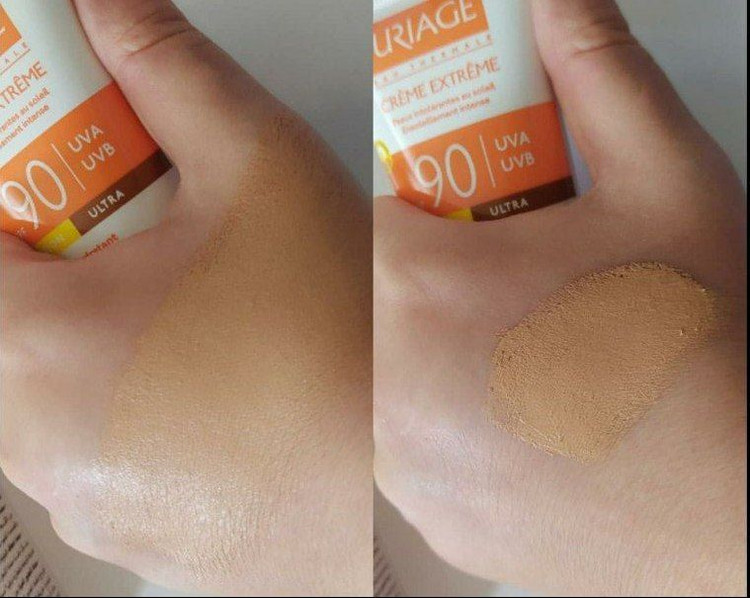 ضدآفتاب اوریاژ رنگی spf 90